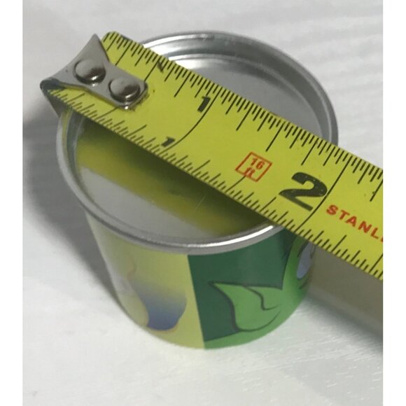 Teen Titans Go Tin Can Set Beast Boy & Raven McDonald's 2023 2" x 1.75" Grn Yel - Picture 4 of 6